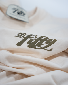 Sail Green Puff Print Logo Tee