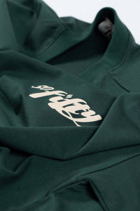 Pine Green Puff Print Logo Tee